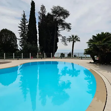 « La Grande Residence » Vue Mer, Piscine Menton Exterior foto
